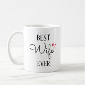 妻最高のは今まで、贈り物の敵妻は コーヒーマグカップ (左)