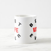 妻最高の今まで コーヒーマグカップ (中央)