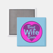 妻最高の常磁石 マグネット (正面/裏面)