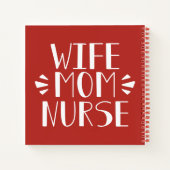 妻母ナース図 ノートブック (裏面)