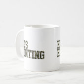 妻狩りの季節 ハンティング シーズン 鹿狩り コーヒーマグカップ (正面左)