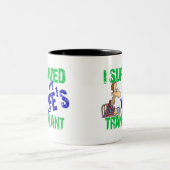 妻生き延びの移植 ツートーンマグカップ (中央)