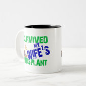 妻生き延びの移植 ツートーンマグカップ (正面左)