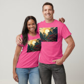 妻籠サンセットアクティブ Tシャツ (ユニセックス)