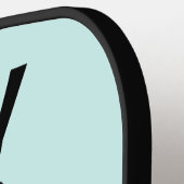 妻結婚の漬物パドル ピックルボールラケット (左詳細)