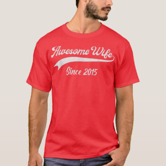 妻結婚Sへの7回目の素晴らしアニバーサリー Tシャツ