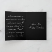 妻誕生日カード カード (内部)