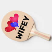 妻誕生日卓球ラケット 卓球ラケット (横)