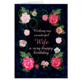 妻誕生日美しいバラ (正面)