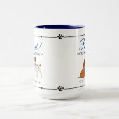 妻退職したと犬のマグを参照 マグカップ (中央)