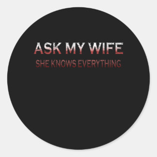 妻頼は人を知っておもしろいいる ラウンドシール