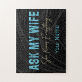 妻頼は全てのことわざを知っておもしろいいる ジグソーパズル (縦)