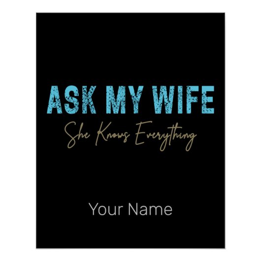 妻頼は全てのことわざを知っておもしろいいる ポスター (正面)