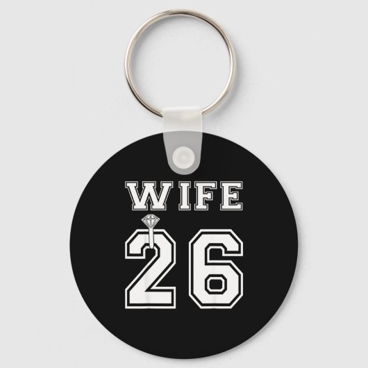 妻2026夫お見合い婚約パーティー キーホルダー (正面)