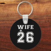 妻2026夫お見合い婚約パーティー キーホルダー (正面)