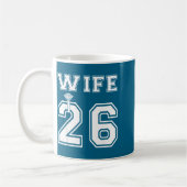 妻2026夫お見合い婚約パーティー コーヒーマグカップ (左)