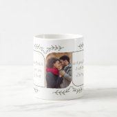 妻3縦写真の愛する言葉フェミニン コーヒーマグカップ (中央)