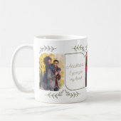 妻3縦写真の愛する言葉フェミニン コーヒーマグカップ (左)