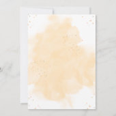 妻75th誕生日ゴールデンスパークルカード カード (裏面)