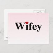 妻 ポストカード (正面/裏面)