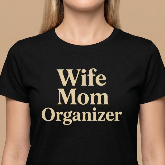 妻 ママ 整理整頓 Tシャツ