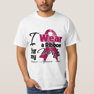 妻 – 多発性骨髄腫 Tシャツ