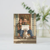 妻、夫、犬 ポストカード (スタンド正面)