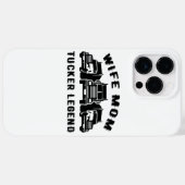 妻 母 トラック伝説 引用符 Case-Mate iPhoneケース (裏面 (横))