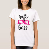 妻 母 上司 Tシャツ (正面)