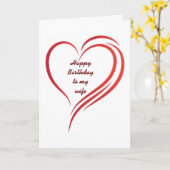 **妻**私の愛を誕生日 カード (黄色い花)