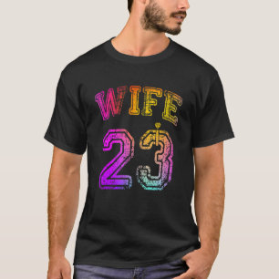 妻 結婚記念パーティー 妻ペア 2023 ハネムーン Tシャツ