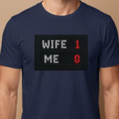 妻 1 夫 0 Tシャツ