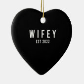 妻 2022 発足 花嫁予定 卒花パーティー セラミックオーナメント (右)