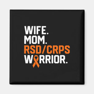 妻Mom Rsd Crps戦士認識度Get Well Recov マグネット