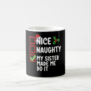 姉いけなは私にクリスマスリスをやらせた コーヒーマグカップ