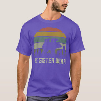 姉おもしろい熊シャツ六子カブスシブ Tシャツ