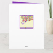 姉おもしろい誕生日カード カード (裏面)