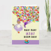 姉おもしろい誕生日 カード (正面)