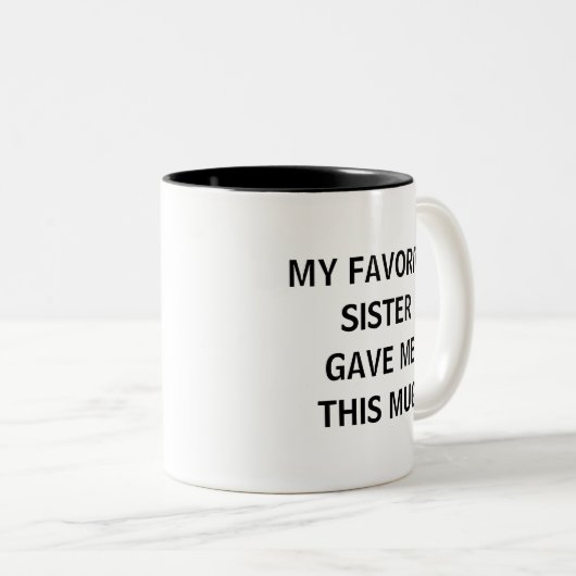 姉お気に入りのさ与えん ツートーンマグカップ (正面右)
