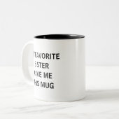 姉お気に入りのさ与えん ツートーンマグカップ (正面左)