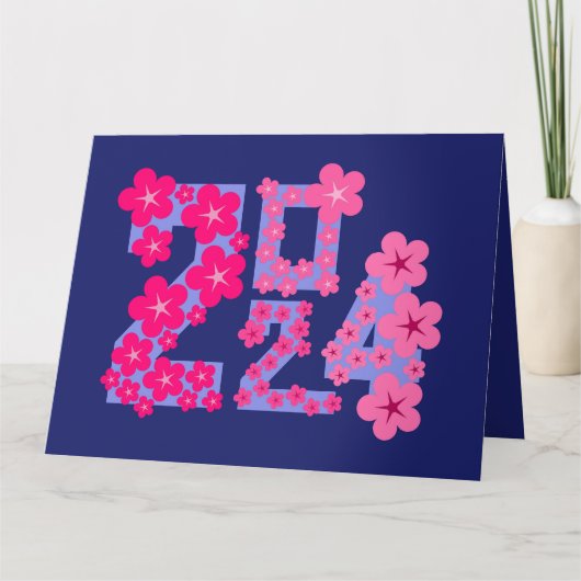 姉からの2024年新年のご挨拶 カード (正面)