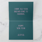 姉からの2024年新年のご挨拶 カード (内部)