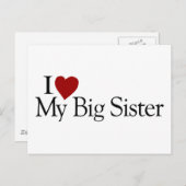 姉が大好き ポストカード (正面/裏面)