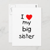 姉が大好き ポストカード (正面/裏面)