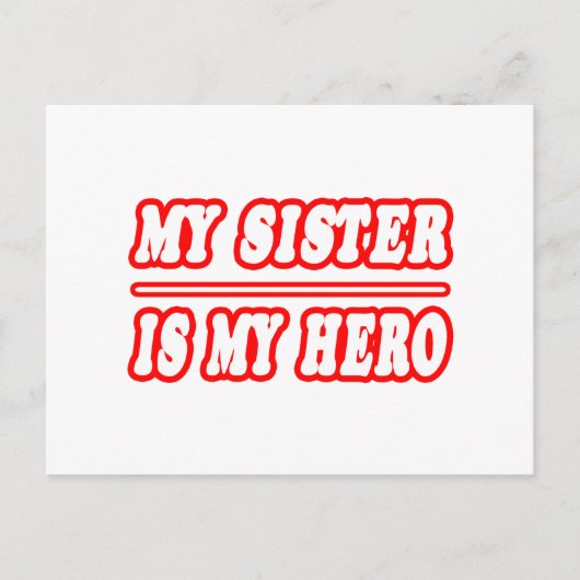 姉が私のヒーロー ポストカード (正面)
