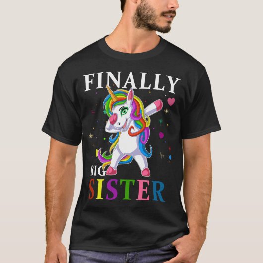 姉さん最終的にユニコーン Tシャツ (正面)