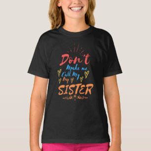 姉ちゃんに電話させないで Tシャツ
