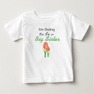 姉になる発表ドレス ベビーTシャツ