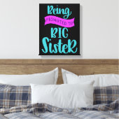 姉に昇進する キャンバスプリント (インサイチュ (寝室))