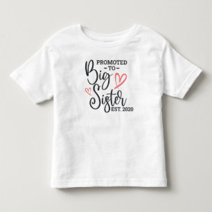 姉に昇進する トドラーTシャツ
